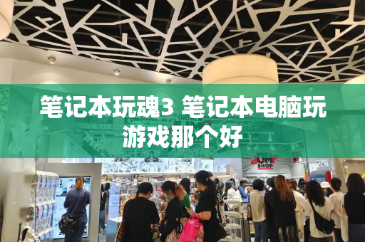 笔记本玩魂3 笔记本电脑玩游戏那个好-第1张图片-星选测评