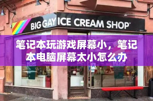 笔记本玩游戏屏幕小，笔记本电脑屏幕太小怎么办-第1张图片-星选测评