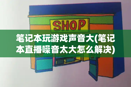 笔记本玩游戏声音大(笔记本直播噪音太大怎么解决)