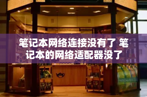 笔记本网络连接没有了 笔记本的网络适配器没了
