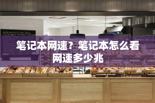 笔记本网速？笔记本怎么看网速多少兆-第1张图片-星选测评
