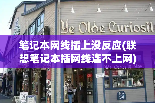 笔记本网线插上没反应(联想笔记本插网线连不上网)-第1张图片-星选测评