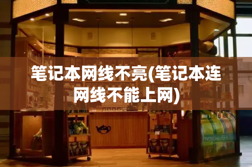 笔记本网线不亮(笔记本连网线不能上网)-第1张图片-星选测评