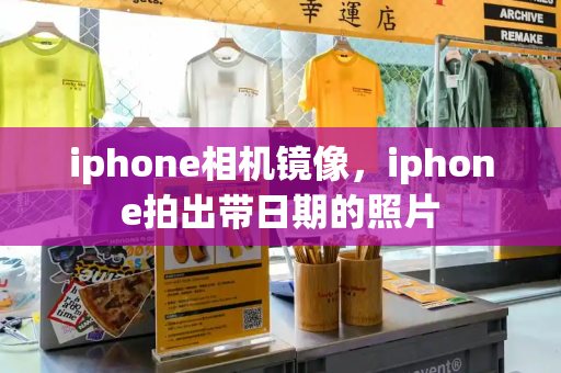 iphone相机镜像，iphone拍出带日期的照片-第1张图片-星选测评