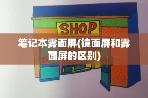 笔记本雾面屏(镜面屏和雾面屏的区别)-第1张图片-星选测评