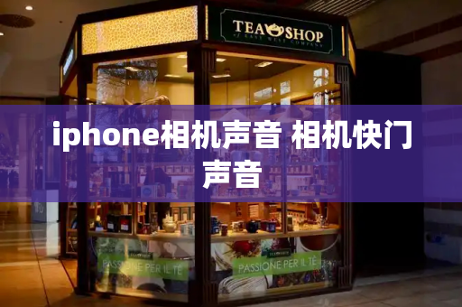 iphone相机声音 相机快门声音