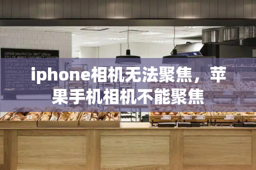 iphone相机无法聚焦，苹果手机相机不能聚焦-第1张图片-星选测评