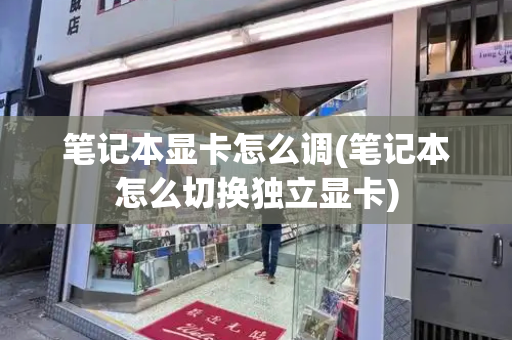笔记本显卡怎么调(笔记本怎么切换独立显卡)-第1张图片-星选测评