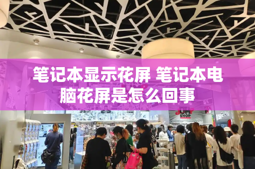笔记本显示花屏 笔记本电脑花屏是怎么回事