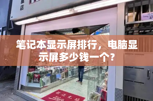笔记本显示屏排行，电脑显示屏多少钱一个？