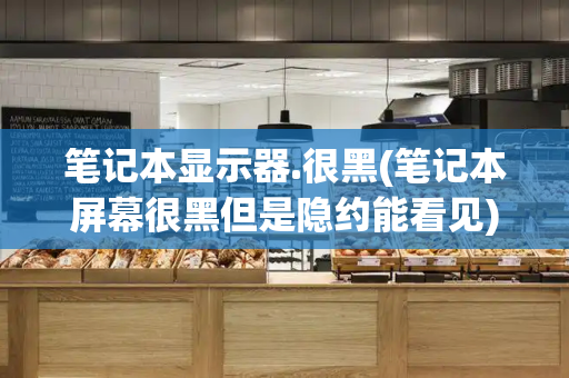 笔记本显示器.很黑(笔记本屏幕很黑但是隐约能看见)
