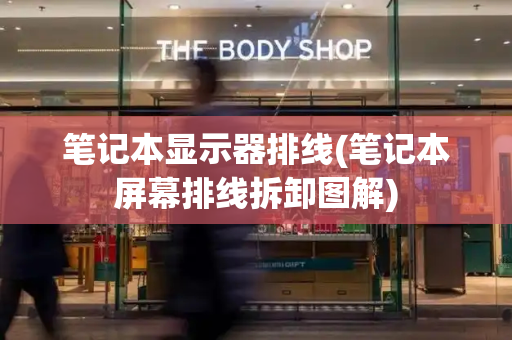 笔记本显示器排线(笔记本屏幕排线拆卸图解)-第1张图片-星选测评
