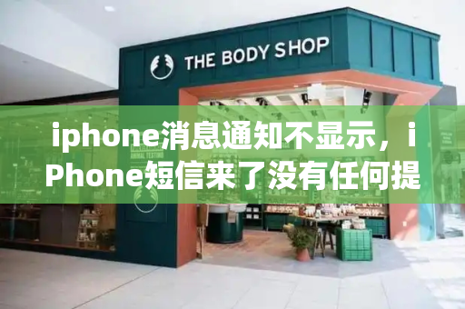 iphone消息通知不显示，iPhone短信来了没有任何提醒-第1张图片-星选测评