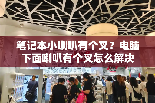笔记本小喇叭有个叉？电脑下面喇叭有个叉怎么解决-第1张图片-星选测评