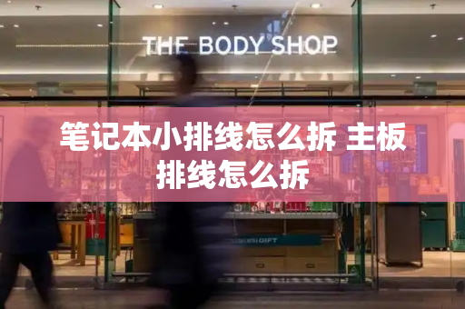 笔记本小排线怎么拆 主板排线怎么拆