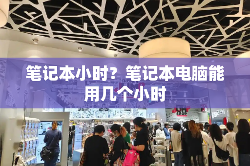 笔记本小时？笔记本电脑能用几个小时-第1张图片-星选测评