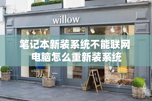 笔记本新装系统不能联网 电脑怎么重新装系统