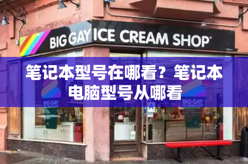 笔记本型号在哪看？笔记本电脑型号从哪看-第1张图片-星选测评