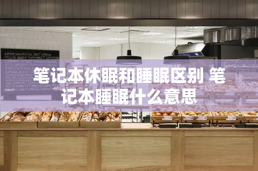 笔记本休眠和睡眠区别 笔记本睡眠什么意思-第1张图片-星选测评