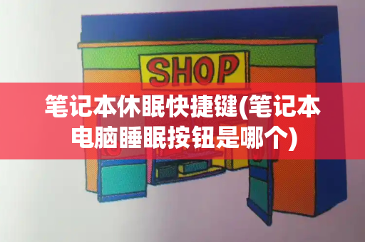 笔记本休眠快捷键(笔记本电脑睡眠按钮是哪个)-第1张图片-星选测评