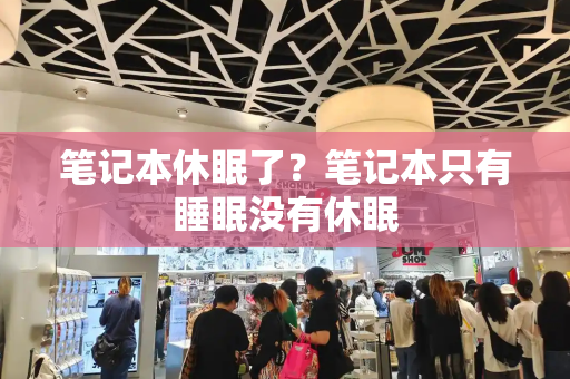 笔记本休眠了？笔记本只有睡眠没有休眠-第1张图片-星选测评