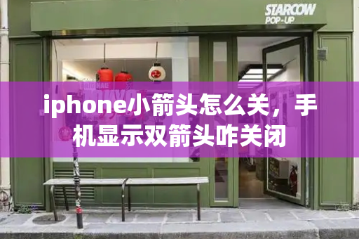 iphone小箭头怎么关，手机显示双箭头咋关闭