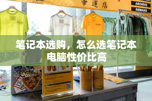 笔记本选购，怎么选笔记本电脑性价比高-第1张图片-星选测评