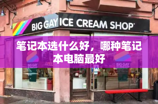 笔记本选什么好，哪种笔记本电脑最好-第1张图片-星选测评