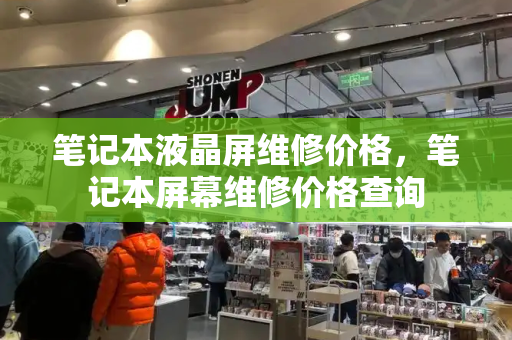 笔记本液晶屏维修价格，笔记本屏幕维修价格查询-第1张图片-星选测评