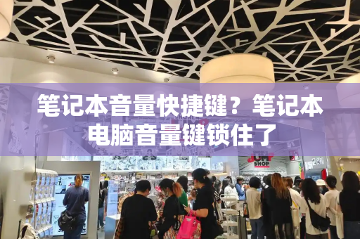 笔记本音量快捷键？笔记本电脑音量键锁住了
