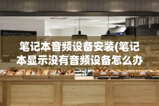笔记本音频设备安装(笔记本显示没有音频设备怎么办)