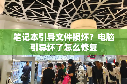 笔记本引导文件损坏？电脑引导坏了怎么修复-第1张图片-星选测评
