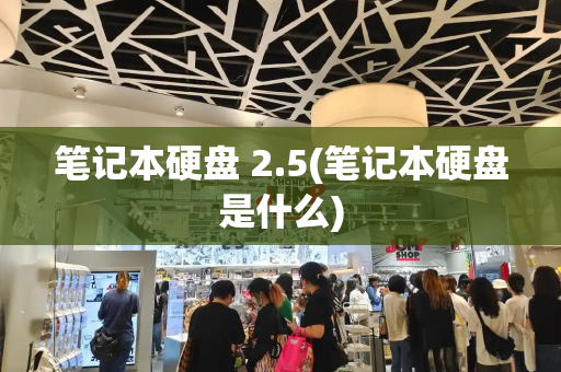 笔记本硬盘 2.5(笔记本硬盘是什么)-第1张图片-星选测评