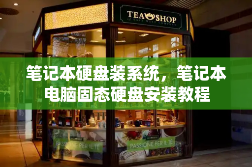 笔记本硬盘装系统，笔记本电脑固态硬盘安装教程