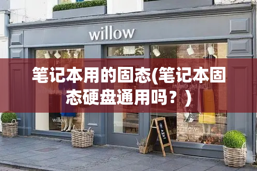 笔记本用的固态(笔记本固态硬盘通用吗？)-第1张图片-星选测评