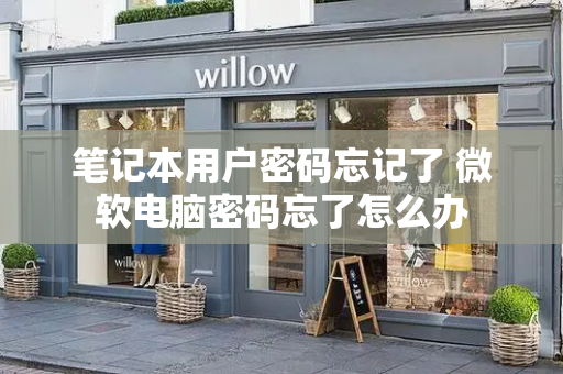 笔记本用户密码忘记了 微软电脑密码忘了怎么办