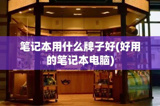 笔记本用什么牌子好(好用的笔记本电脑)