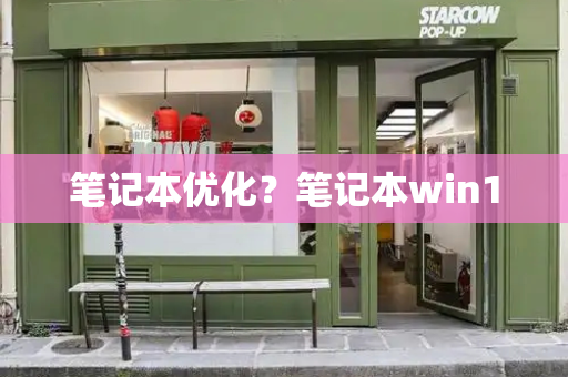 笔记本优化？笔记本win10