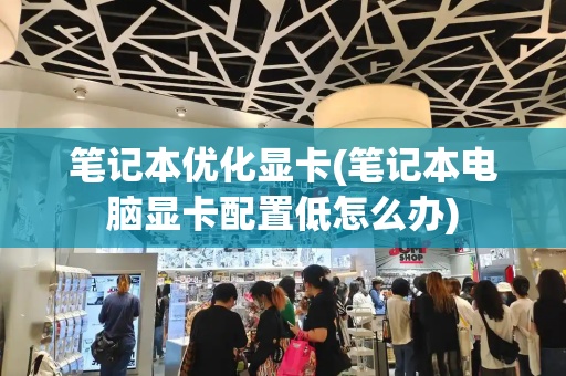 笔记本优化显卡(笔记本电脑显卡配置低怎么办)