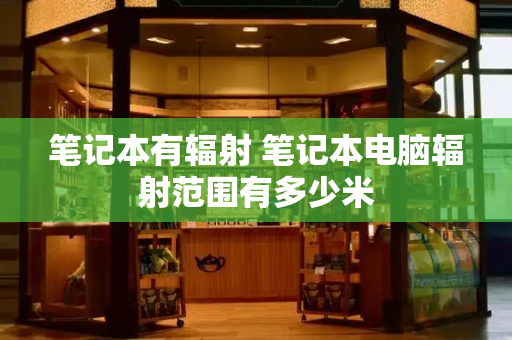 笔记本有辐射 笔记本电脑辐射范围有多少米-第1张图片-星选测评