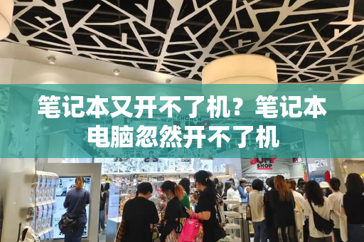 笔记本又开不了机？笔记本电脑忽然开不了机-第1张图片-星选测评