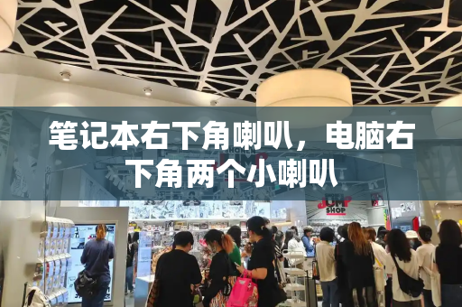 笔记本右下角喇叭，电脑右下角两个小喇叭-第1张图片-星选测评