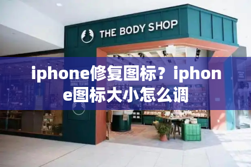 iphone修复图标？iphone图标大小怎么调-第1张图片-星选测评