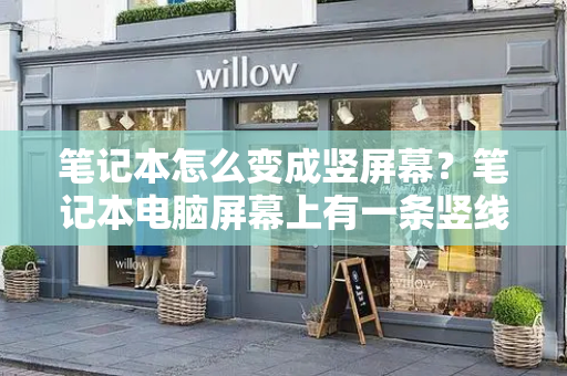 笔记本怎么变成竖屏幕？笔记本电脑屏幕上有一条竖线-第1张图片-星选测评