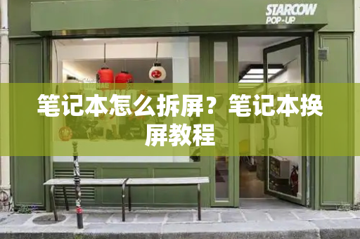 笔记本怎么拆屏？笔记本换屏教程-第1张图片-星选测评