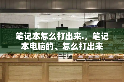 笔记本怎么打出来.，笔记本电脑的、怎么打出来-第1张图片-星选测评