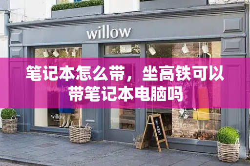 笔记本怎么带，坐高铁可以带笔记本电脑吗