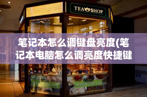 笔记本怎么调键盘亮度(笔记本电脑怎么调亮度快捷键)