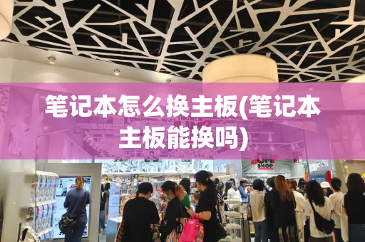 笔记本怎么换主板(笔记本主板能换吗)-第1张图片-星选测评