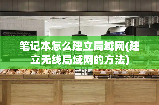 笔记本怎么建立局域网(建立无线局域网的方法)